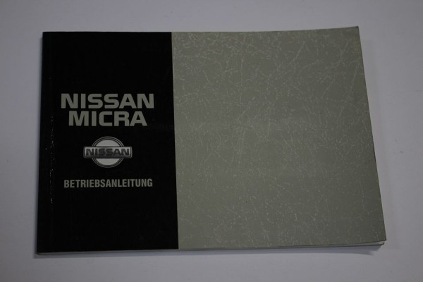 Nissan Micra Betriebsanleitung Bedienungsanleitung Handbuch Anleitung 1993