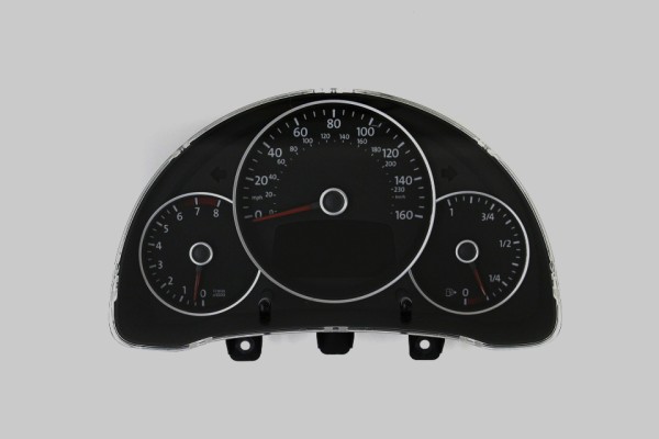 Original VW Beetle 5C Kombiinstrument 5C5920970B Tacho Benzin km/h mph