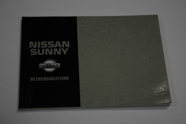 Nissan Sunny Betriebsanleitung Bedienungsanleitung Handbuch Anleitung 1994