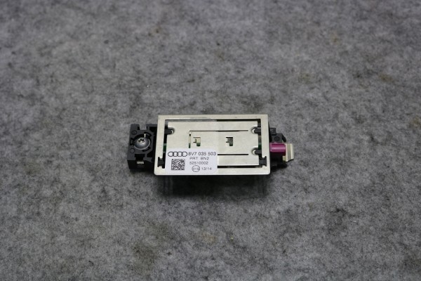 Original Audi A5 F5 A3 8V TT 8S Cabriolet Telefon Antenne 8V7035503 hinten mitte