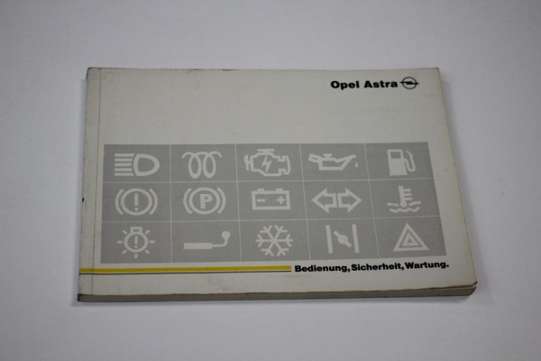 Opel Astra Betriebsanleitung Bedienungsanleitung Handbuch Anleitung 08/1994