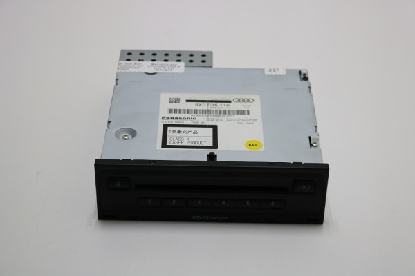 Original Audi 6-fach CD Wechsler 8X0035110 MP3 A1 A4 8K A5 8T A7 Q5 CD changer