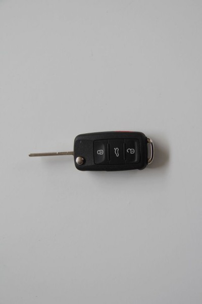 VW 4 Tasten Klappschlüssel 5K0837202R Schlüssel Funk Golf 6 EOS USA Panic  Button, Klappschlüssel, Autoelektrik