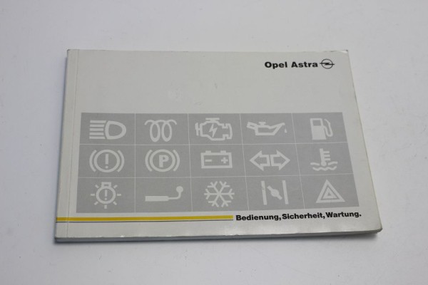 Opel Astra Betriebsanleitung Bedienungsanleitung Handbuch Anleitung 08/1992