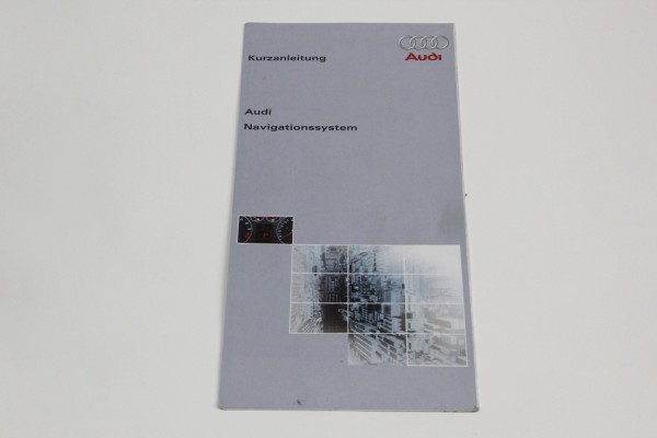 Original Audi A8 4D D2 Navigationssystem Bedienungsanleitung Anleitung Handbuch